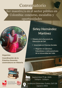 Conversatorio: Ser maestro/a en el sector p&uacute;blico.